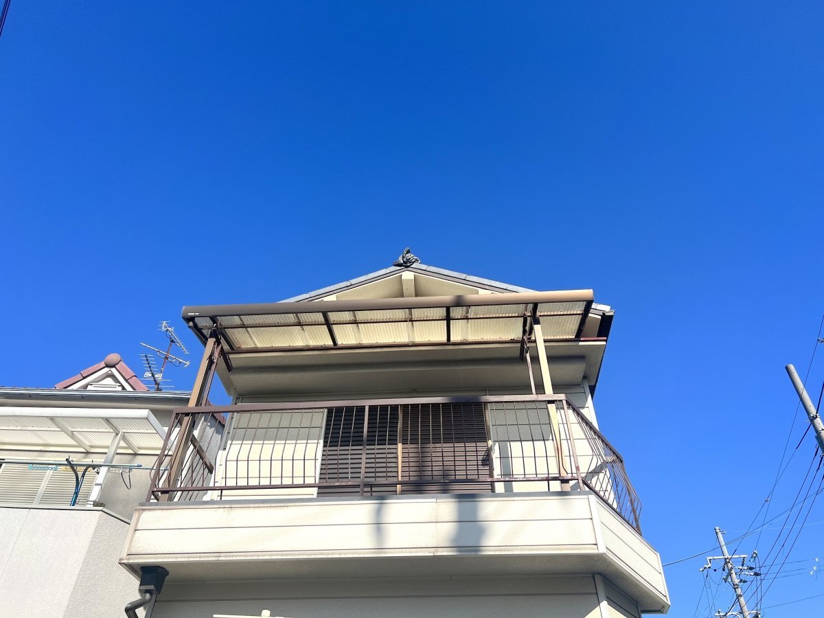 十分な広さのある2面バルコニーです♪多い洗濯物でも安心して干すことができます♪